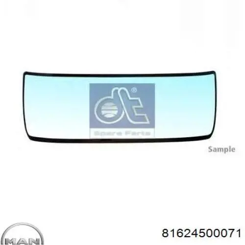 Szyba przednia MAN 81624500071 cena, od 195,29 USD