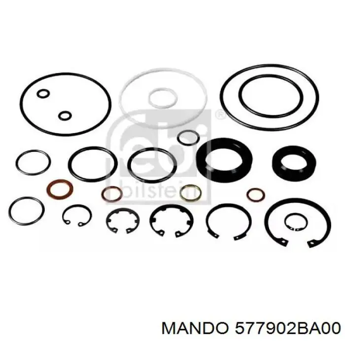 Do koszyka HY9004KIT MSG Zestaw naprawczy maglownicy (mechanizmu) (zestaw uszczelniaczy)