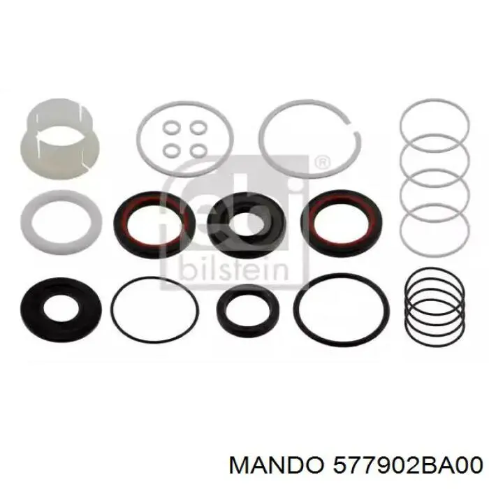 Do koszyka Zestaw naprawczy maglownicy (mechanizmu) (zestaw uszczelniaczy) Hyundai Santa Fe II CM