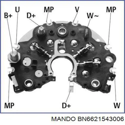 Do koszyka GNRD013 Genon Regulator alternatora (przekaźnik ładowania)