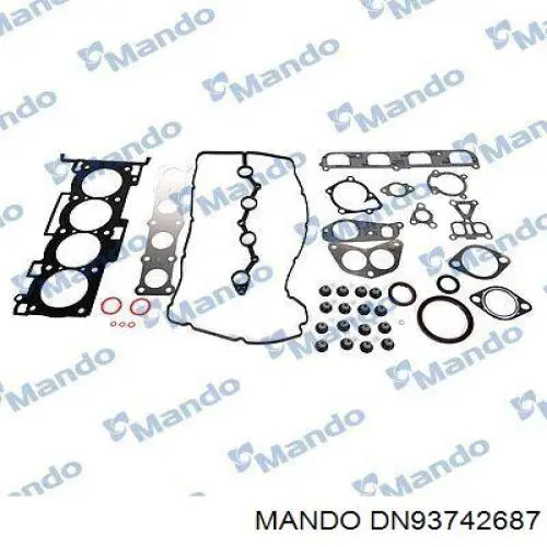 DM93742687 Mando Zestaw uszczelek silnika pełny