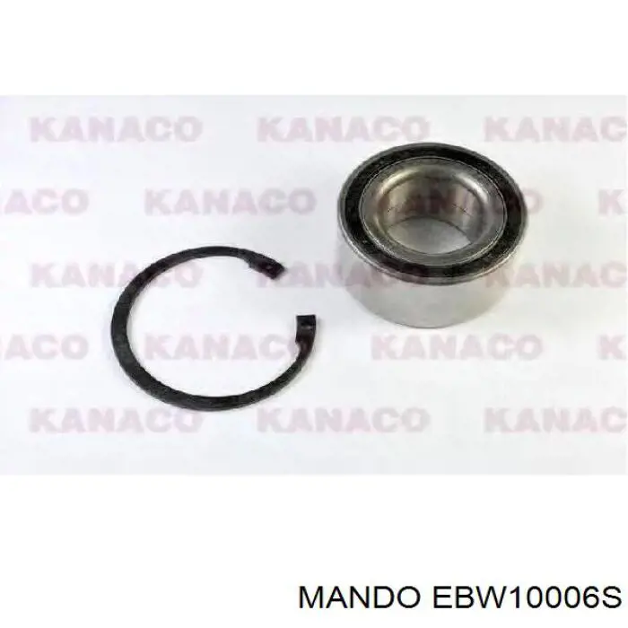 Do koszyka EBW10006S Mando Łożysko piasty przedniej