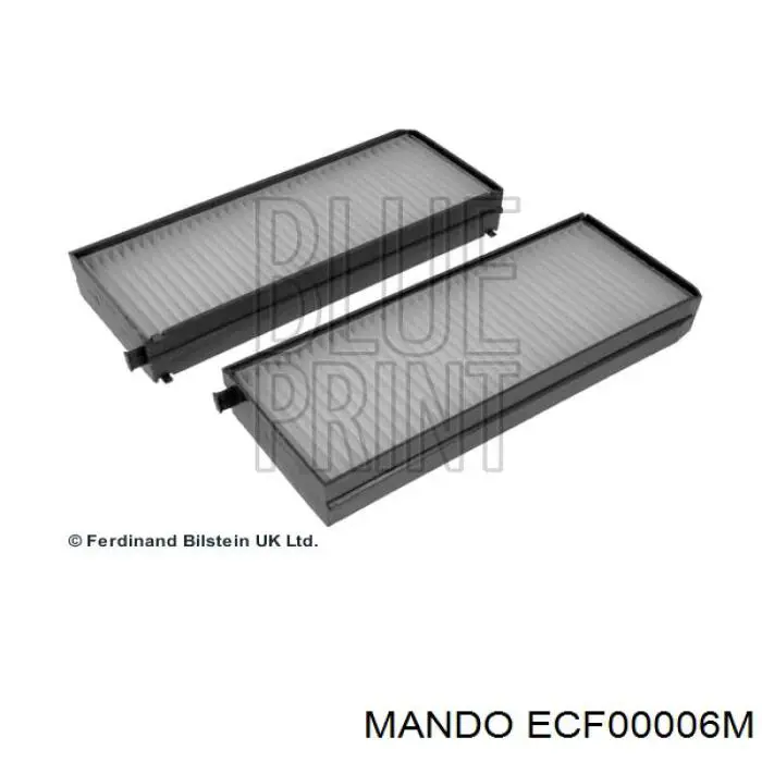 Filtr kabiny Mando ECF00006M cena, od 10,59 USD