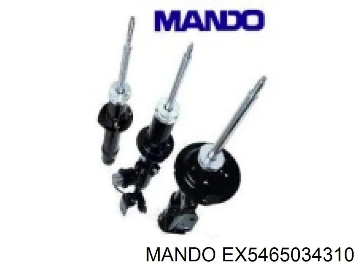 Do koszyka 5465034230 Hyundai/Kia Amortyzator przedni