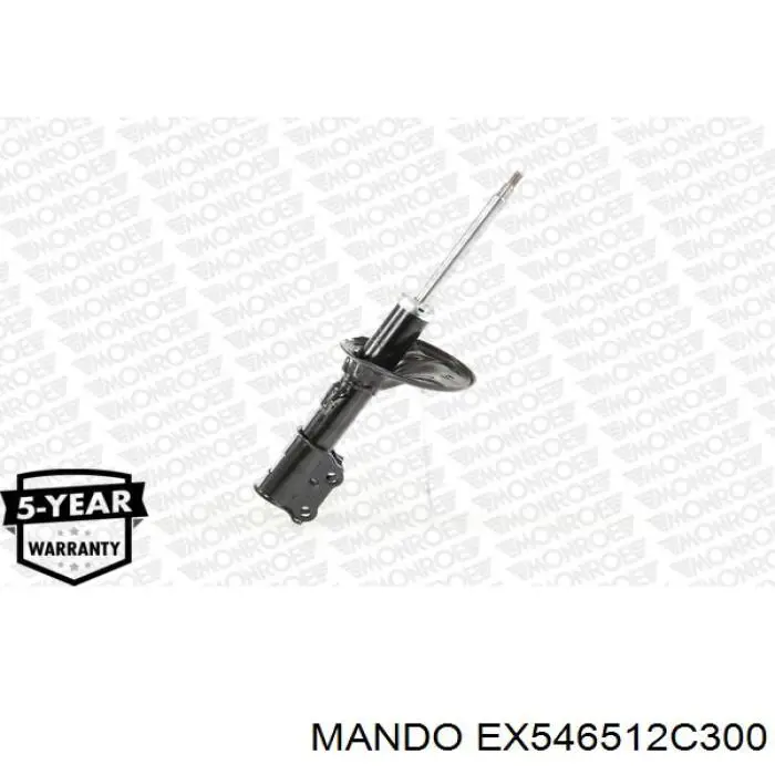 Amortyzator przedni lewy Hyundai/Kia 546512C300 cena, od 72,16 USD