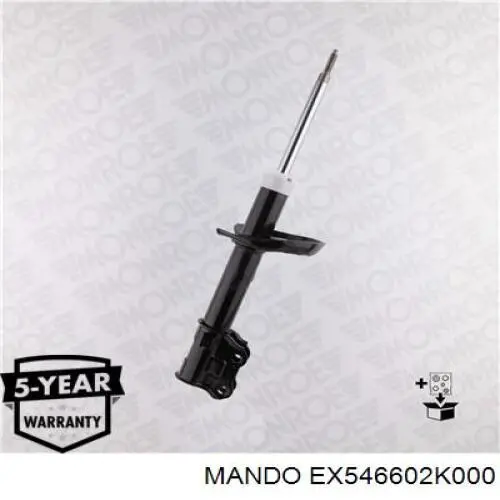 Amortyzator przedni prawy RS314696 Raiso