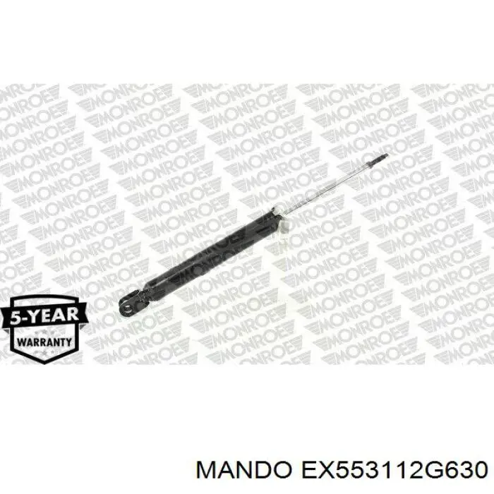Do koszyka EX553112G630 Mando Amortyzator tylny