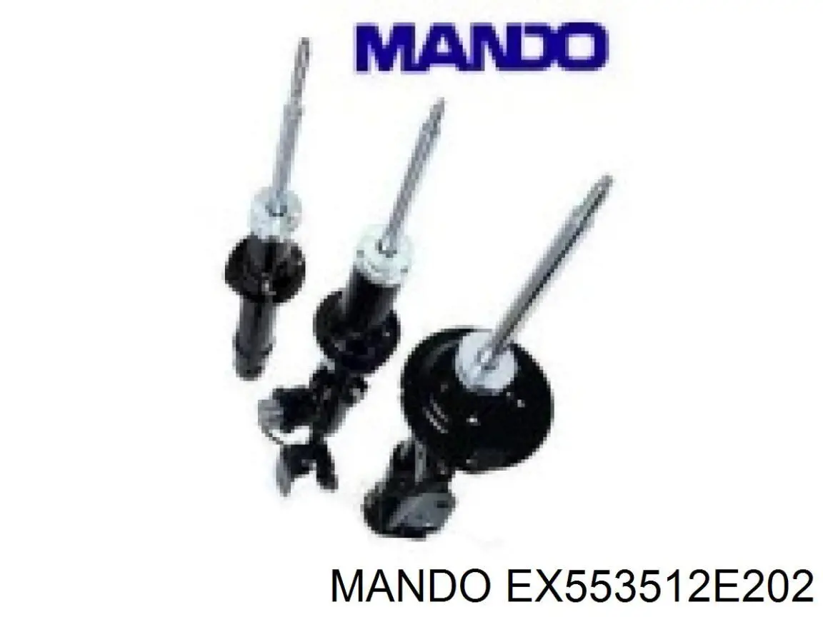 Do koszyka EX553512E202 Mando Amortyzator tylny lewy