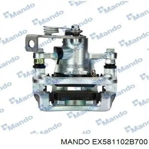 Zacisk hamulcowy przedni lewy Mando EX581102B700 cena, od 77,70 USD