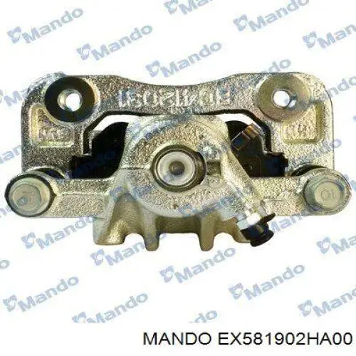 Do koszyka 581902KA10 Hyundai/Kia Zacisk hamulcowy przedni prawy
