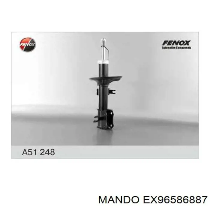 EX96586887 Mando Amortyzator przedni lewy