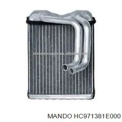 Do koszyka HC971381E000 Mando Chłodnica nagrzewnicy (ogrzewacza)