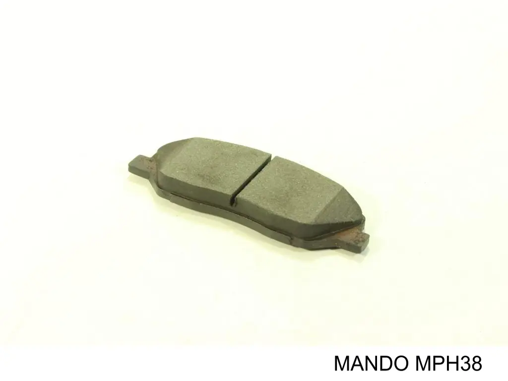 MPH38 Mando Klocki hamulcowe przednie tarczowe