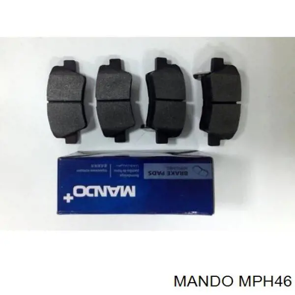 Klocki hamulcowe przednie tarczowe Mando MPH46 cena, od 16,14 USD