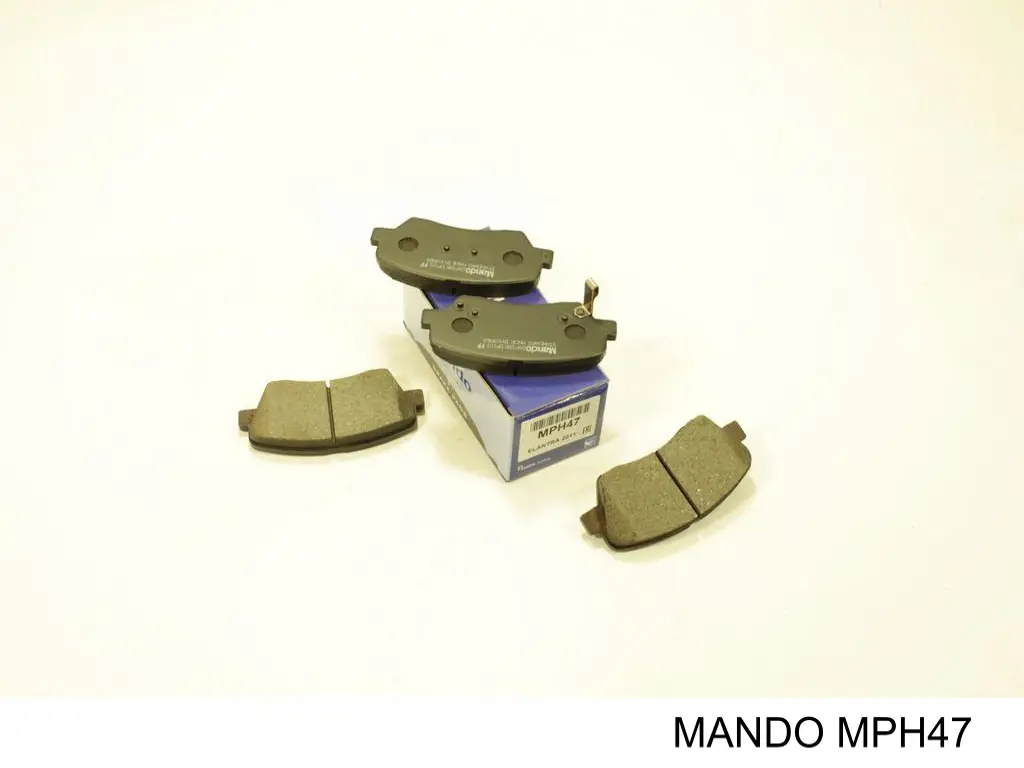 Klocki hamulcowe przednie tarczowe Mando MPH47 cena, od 33,37 USD