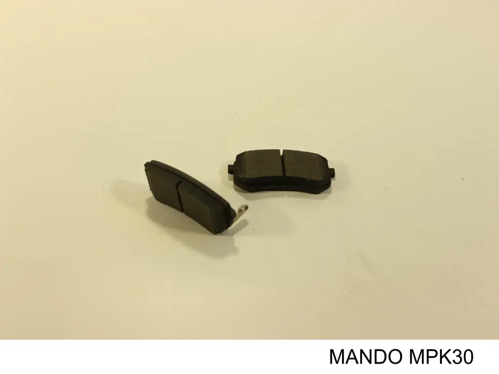 Okładziny (klocki) do hamulców tarczowych tylne MPK30 Mando