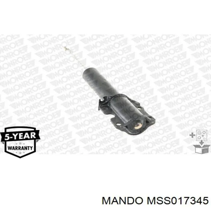 Amortyzator przedni Mando MSS017345 cena, od 62,01 USD