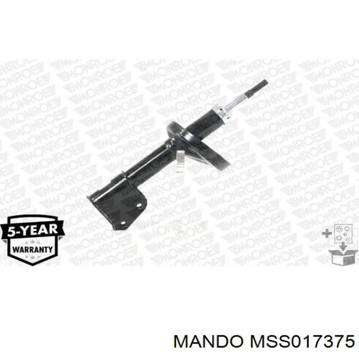 Amortyzator przedni Mando MSS017375 cena, od 69,57 USD