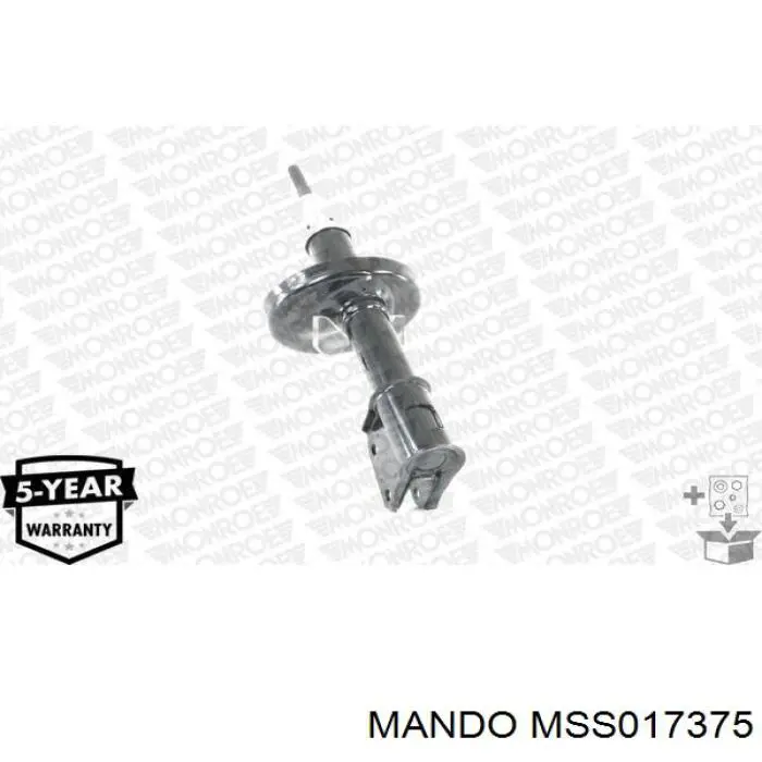 Do koszyka MSS017375 Mando Amortyzator przedni