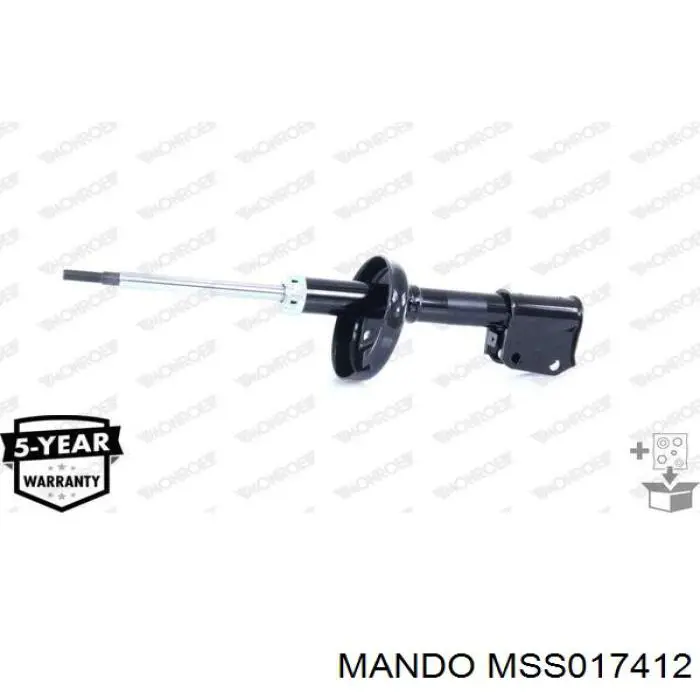 Do koszyka MSS017412 Mando Amortyzator przedni