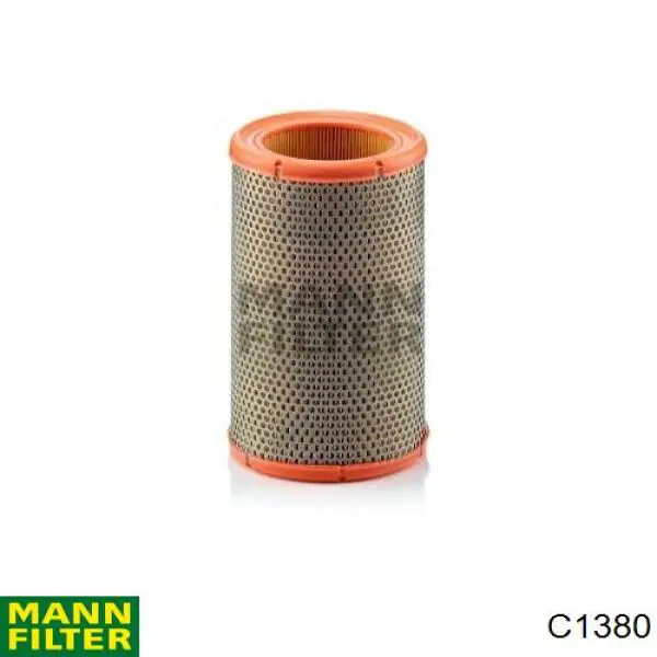 Do koszyka C1380 Mann-Filter Filtr powietrza
