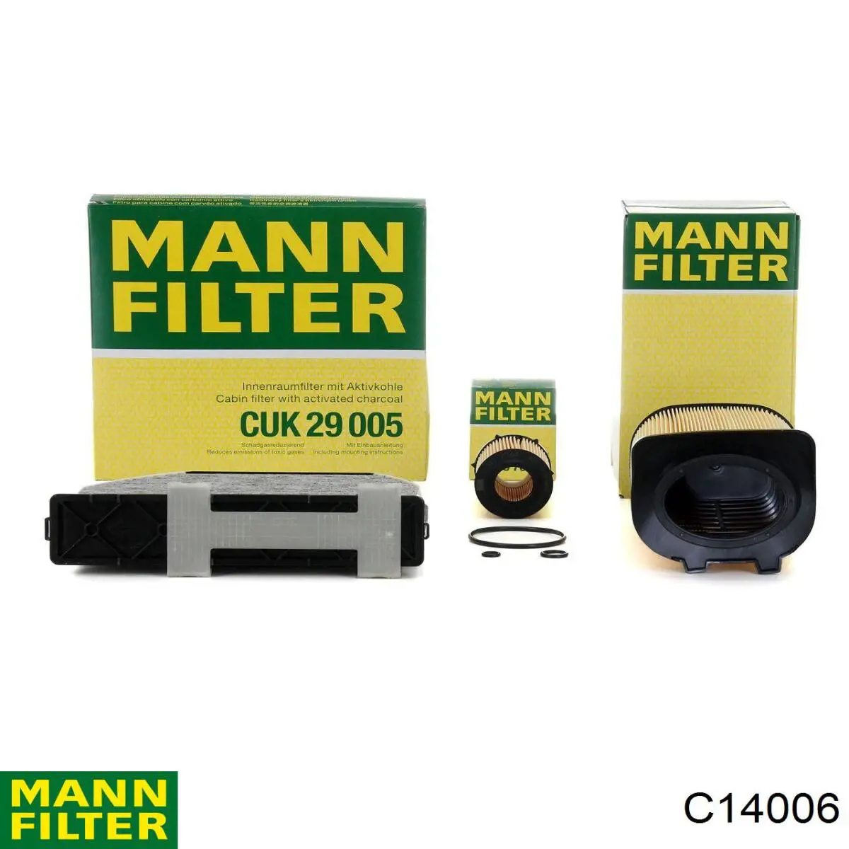 Filtr powietrza Mann-Filter C14006 cena, od 25,07 USD