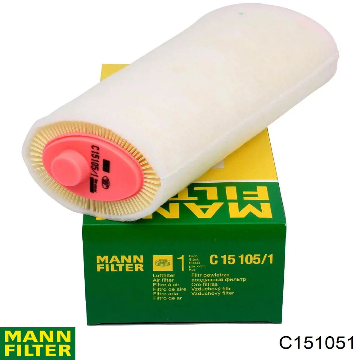Do koszyka C151051 Mann-Filter Filtr powietrza