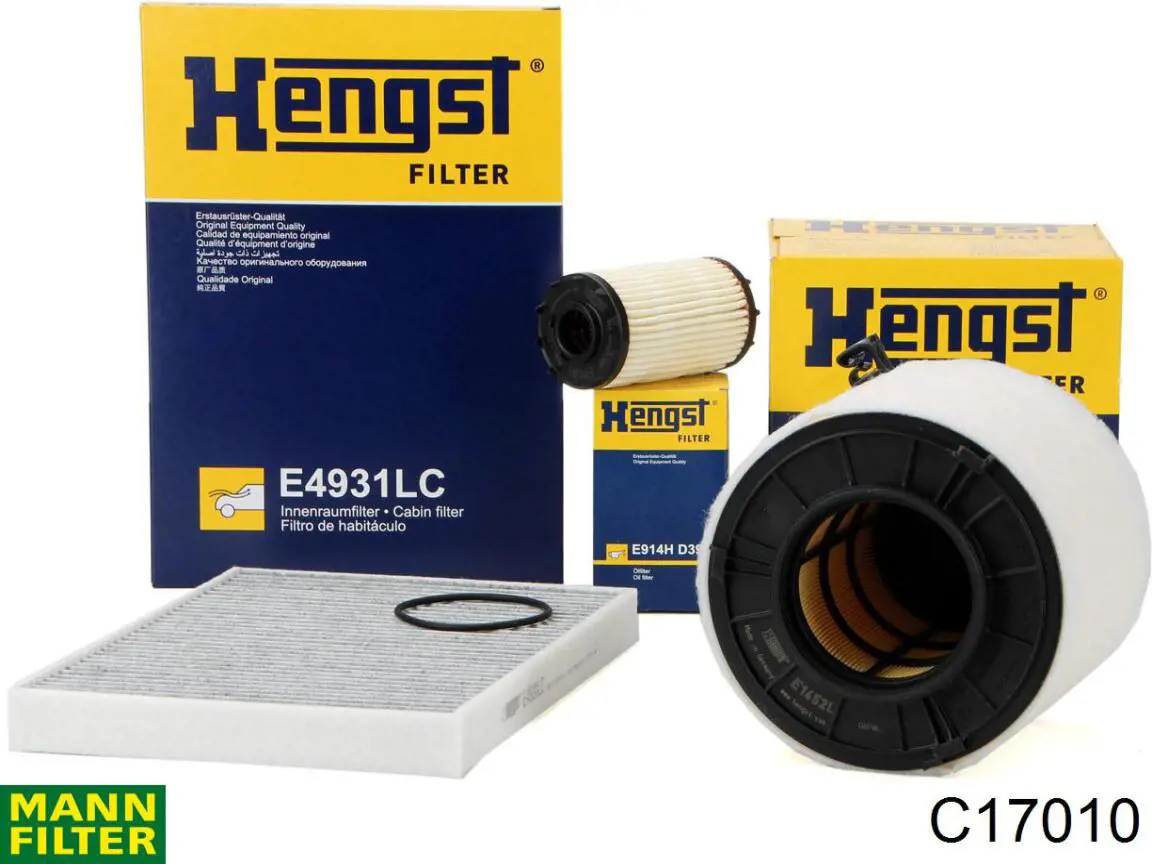 Filtr powietrza Mann-Filter C17010 cena, od 27,71 USD