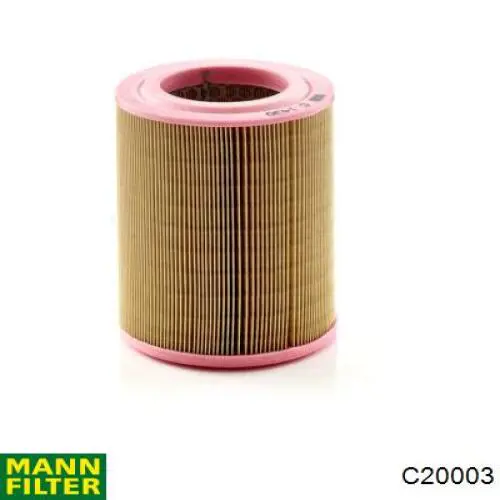 Do koszyka C20003 Mann-Filter Filtr powietrza