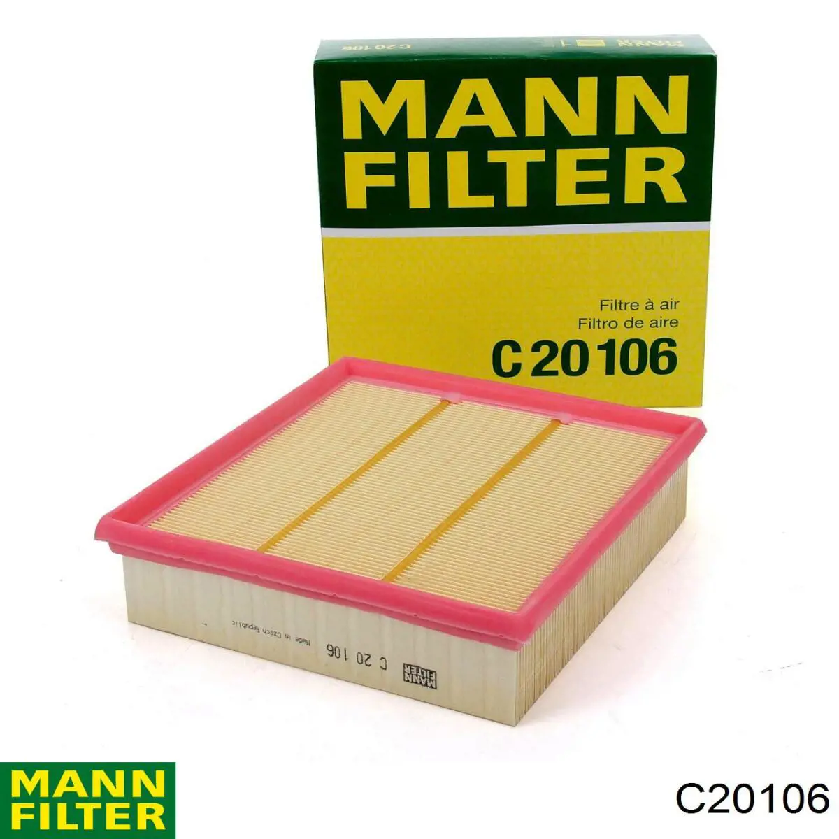 Filtr powietrza Mann-Filter C20106 cena, od 11,34 USD