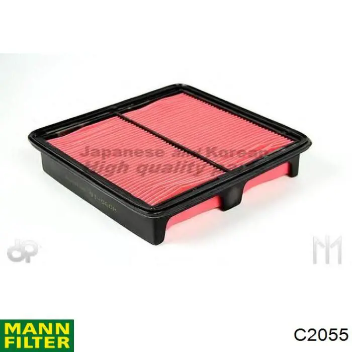 Do koszyka C2055 Mann-Filter Filtr powietrza