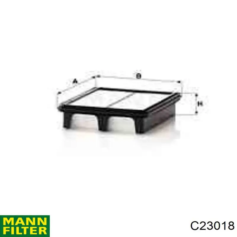 C23018 Mann-Filter Filtr powietrza
