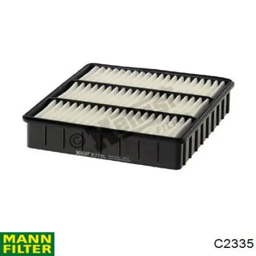 Do koszyka C2335 Mann-Filter Filtr powietrza