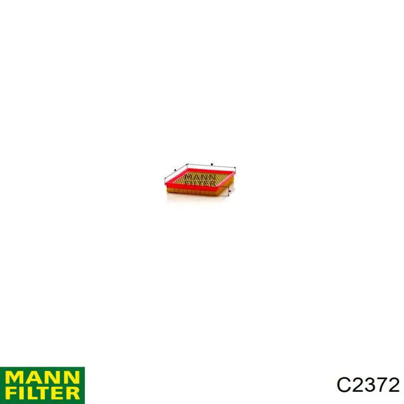 Filtr powietrza Mann-Filter C2372 cena, od 9,14 USD