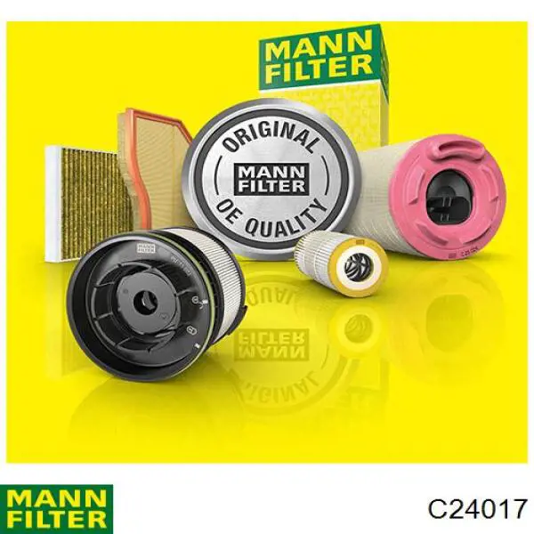 Do koszyka C24017 Mann-Filter Filtr powietrza