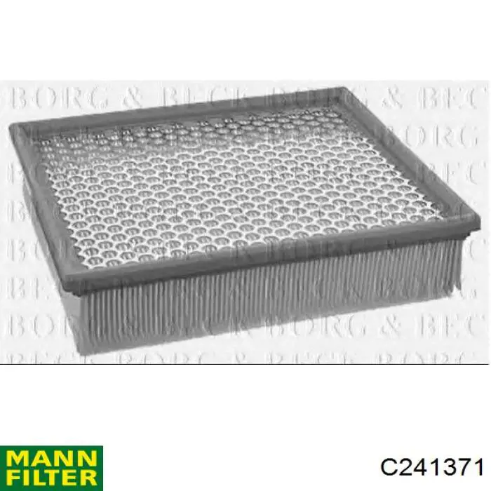 Do koszyka C241371 Mann-Filter Filtr powietrza