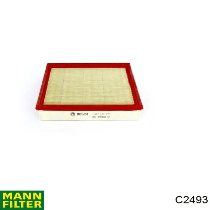 Do koszyka C2493 Mann-Filter Filtr powietrza