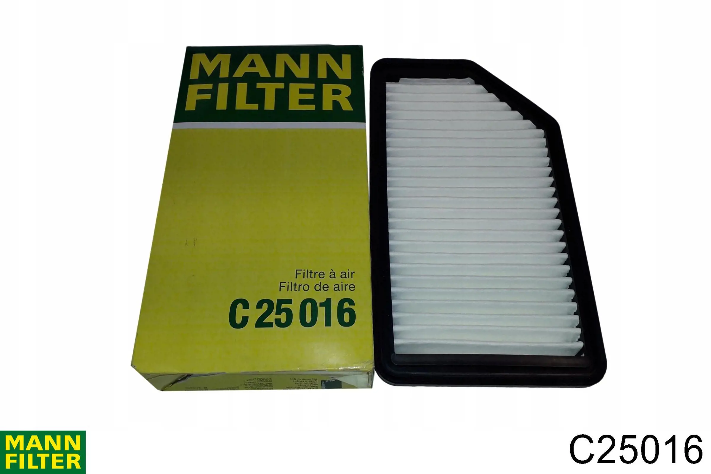 Do koszyka C25016 Mann-Filter Filtr powietrza
