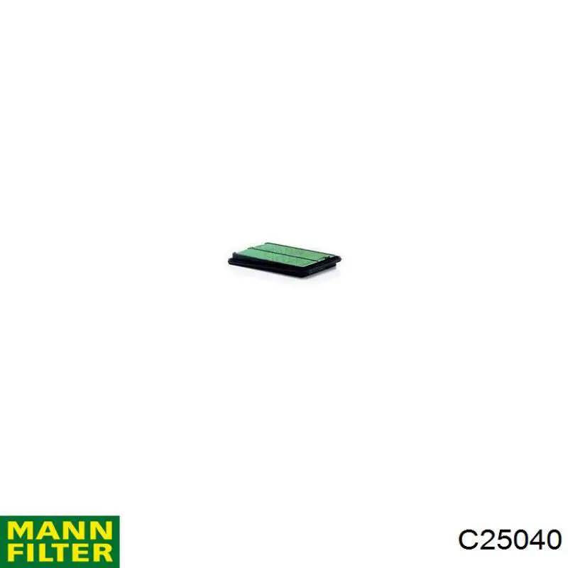 Do koszyka C25040 Mann-Filter Filtr powietrza