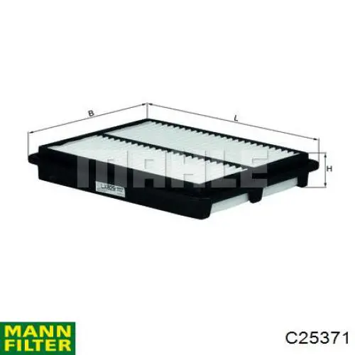 Filtr powietrza Mann-Filter C25371 cena, od 8,15 USD
