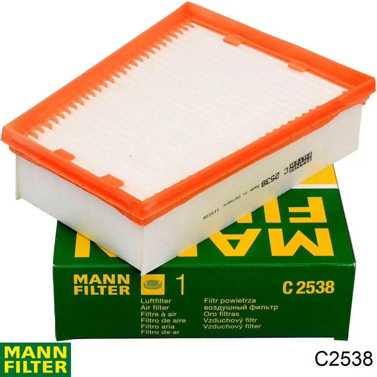Filtr powietrza Mann-Filter C2538 cena, od 8,58 USD