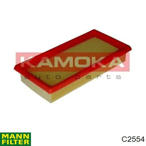 Do koszyka C2554 Mann-Filter Filtr powietrza