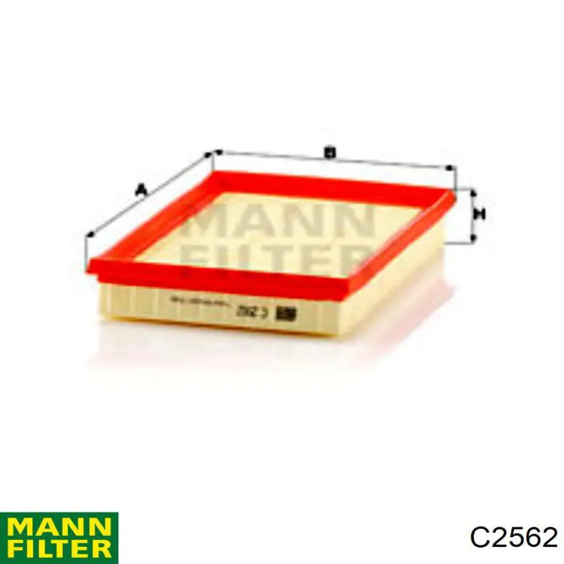 Filtr powietrza Mann-Filter C2562 cena, od 7,64 USD