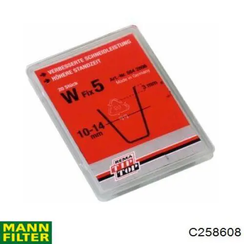 Filtr powietrza MAN 81084050031 cena, od 103,39 USD