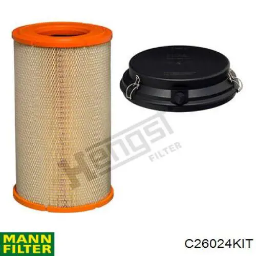 C26024KIT Mann-Filter Filtr powietrza