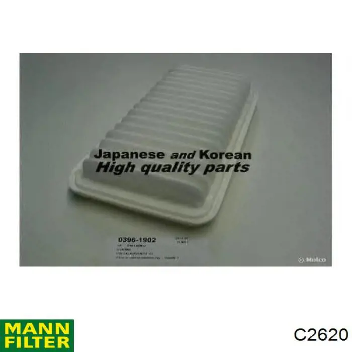 Do koszyka C2620 Mann-Filter Filtr powietrza