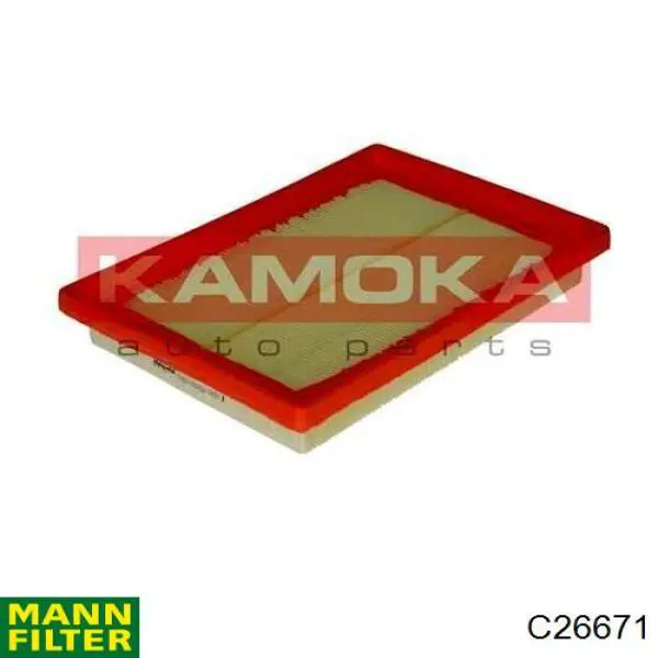 Do koszyka C26671 Mann-Filter Filtr powietrza