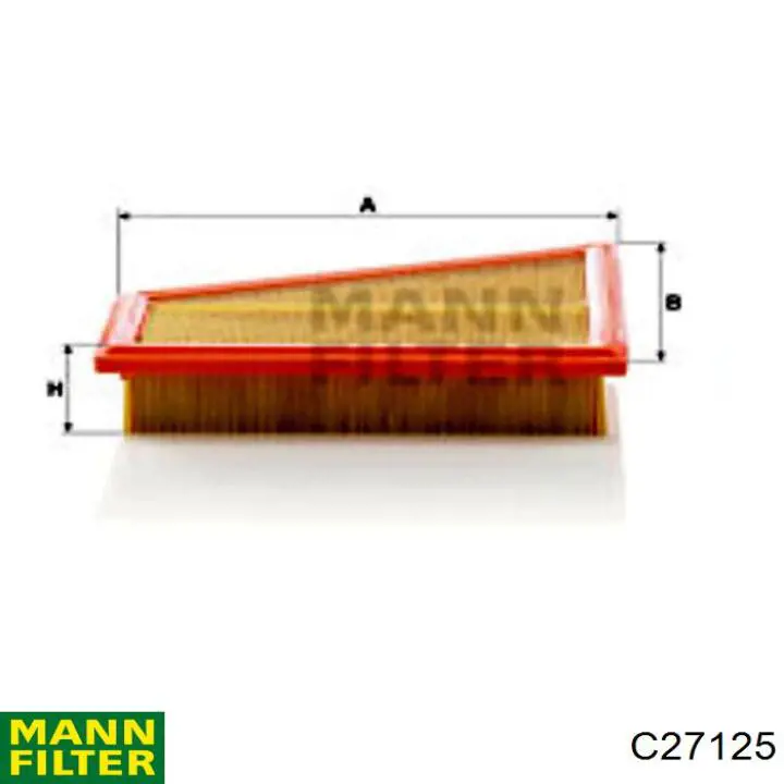 Filtr powietrza Mann-Filter C27125 cena, od 19,97 USD