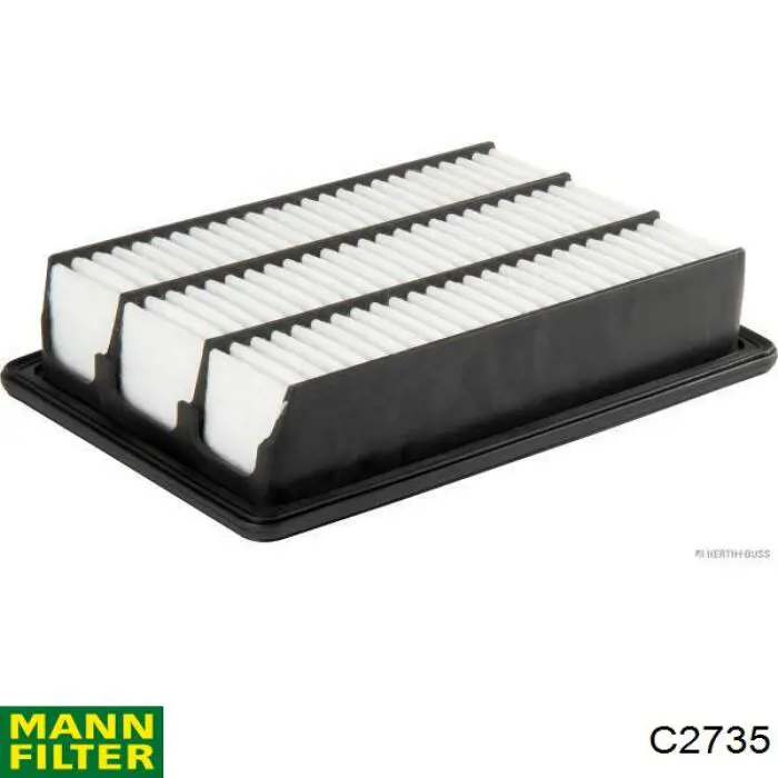 Do koszyka C2735 Mann-Filter Filtr powietrza