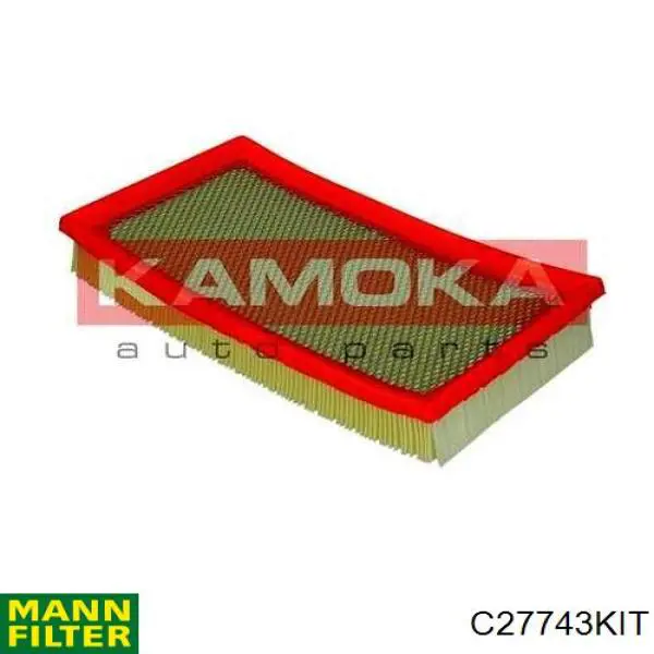 Do koszyka C27743KIT Mann-Filter Filtr powietrza